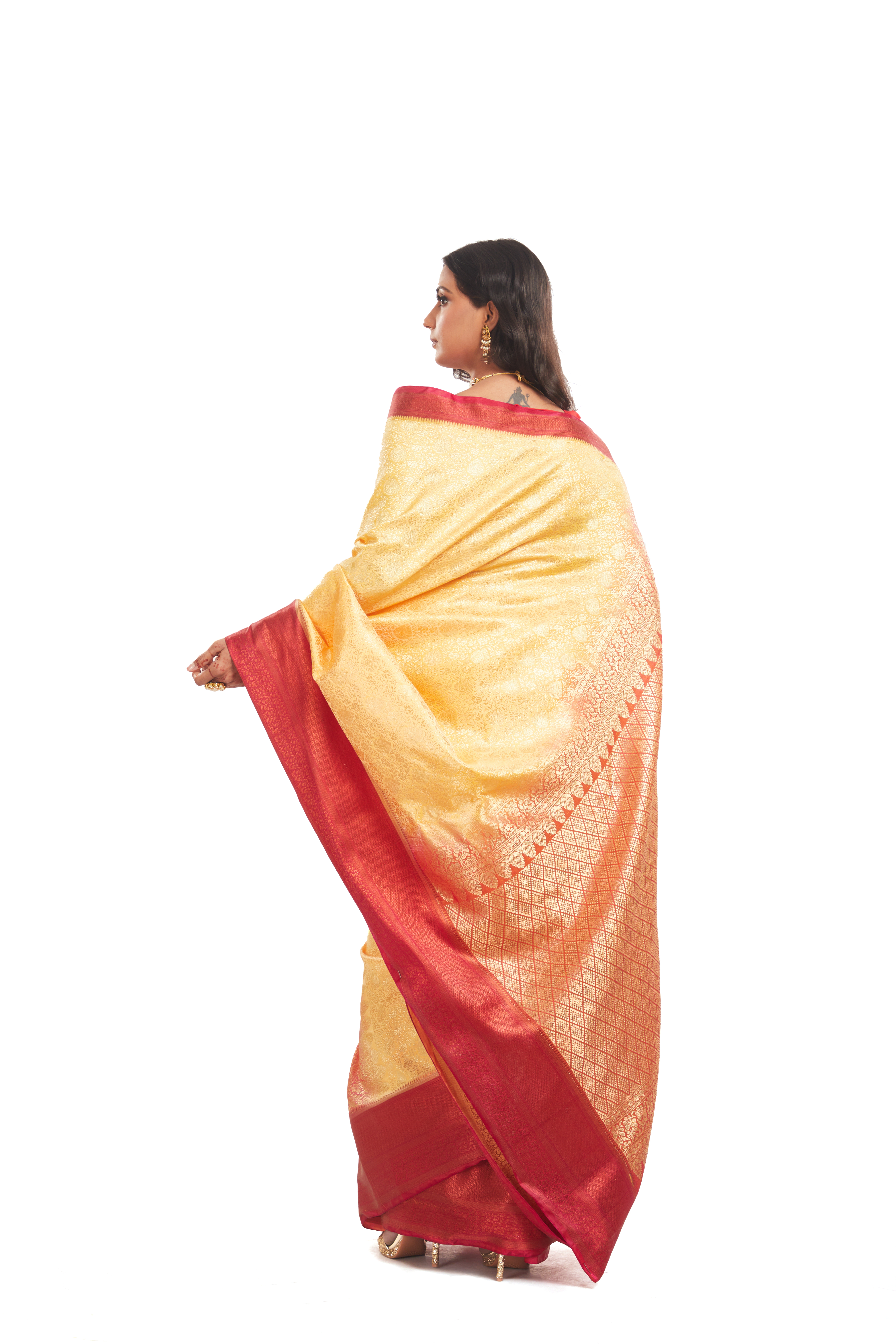 Banarasi  Cottan Silk Saree