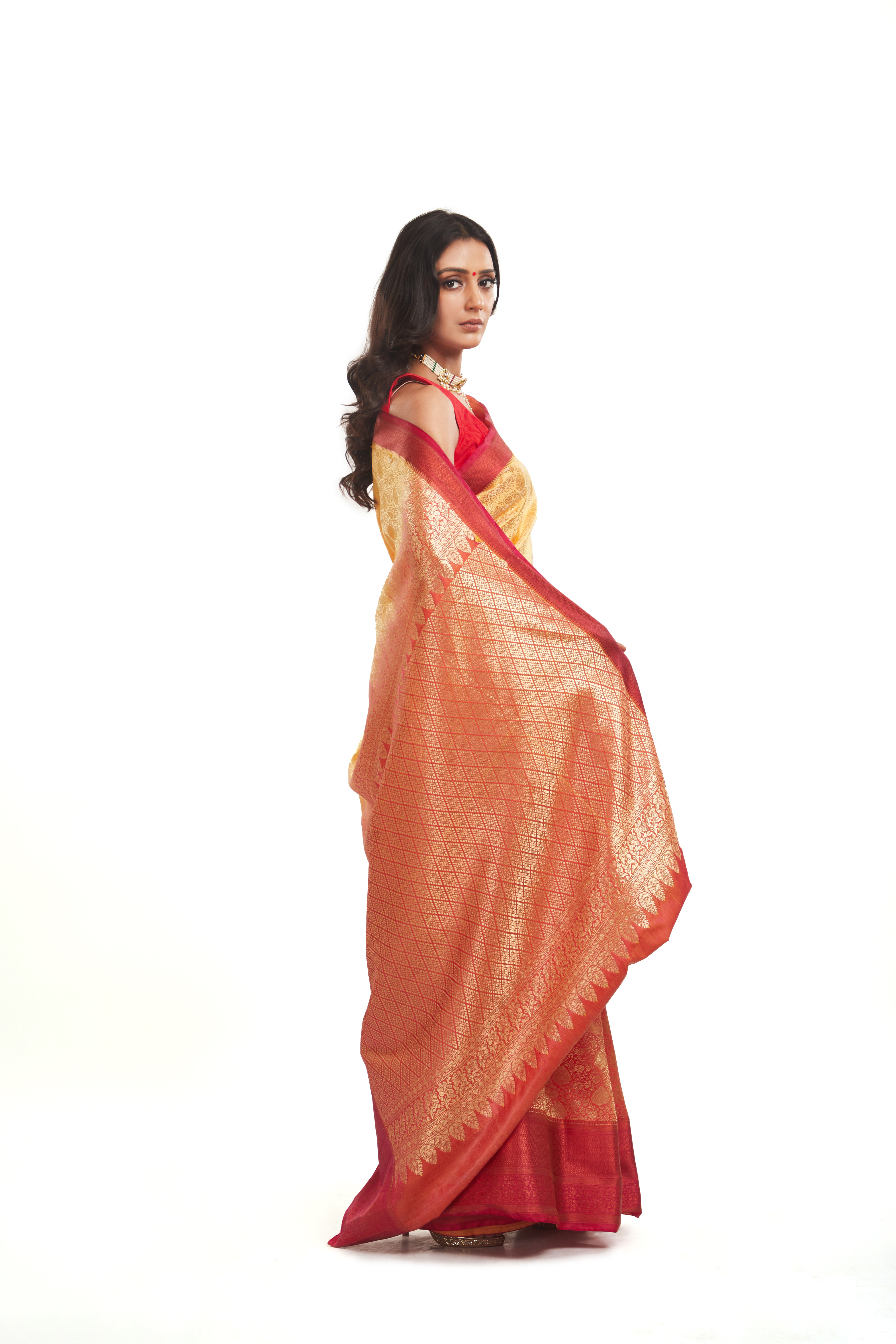 Banarasi  Cottan Silk Saree
