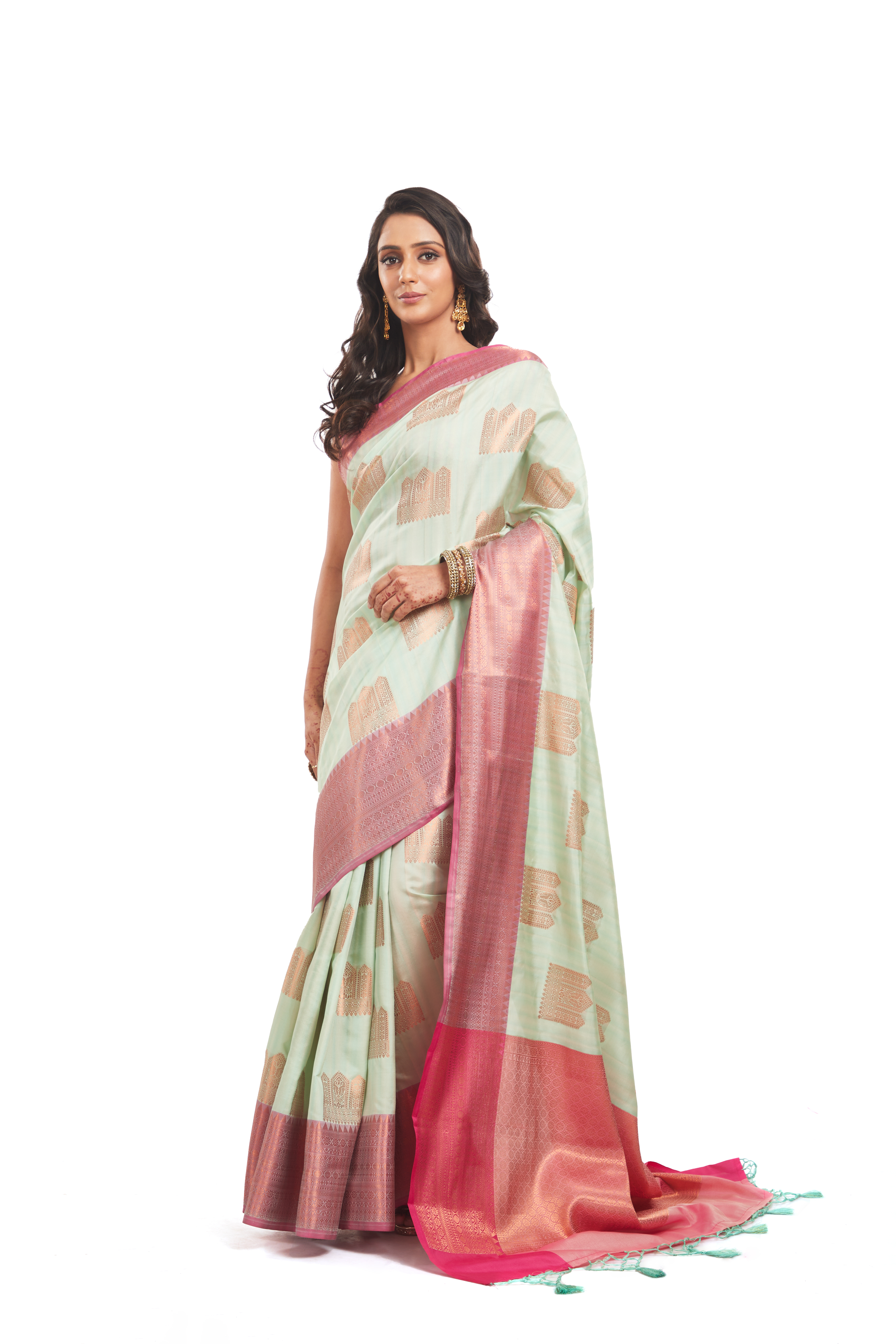 Banarasi  Patola Banarasi Silk Blend Saree