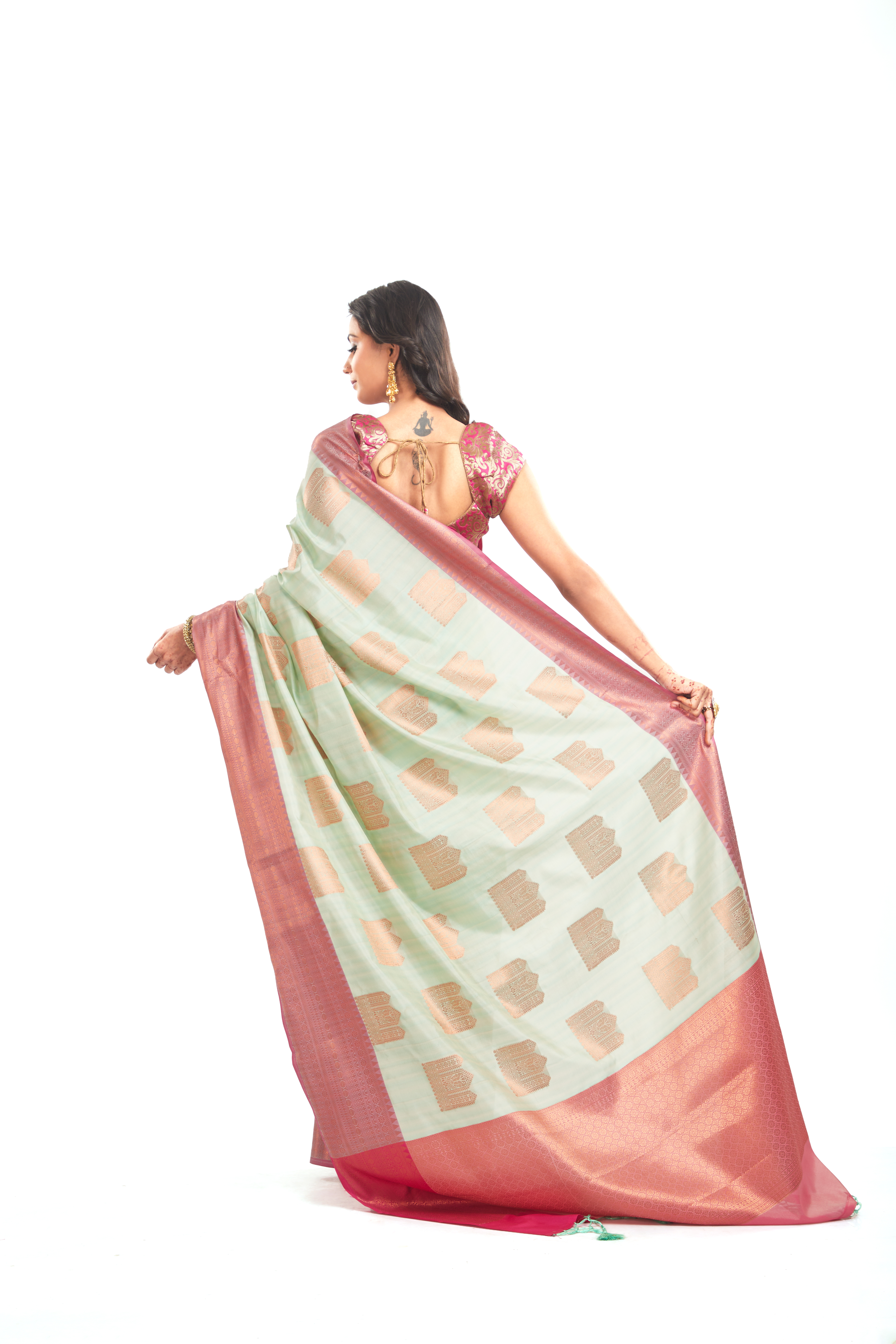 Banarasi  Patola Banarasi Silk Blend Saree